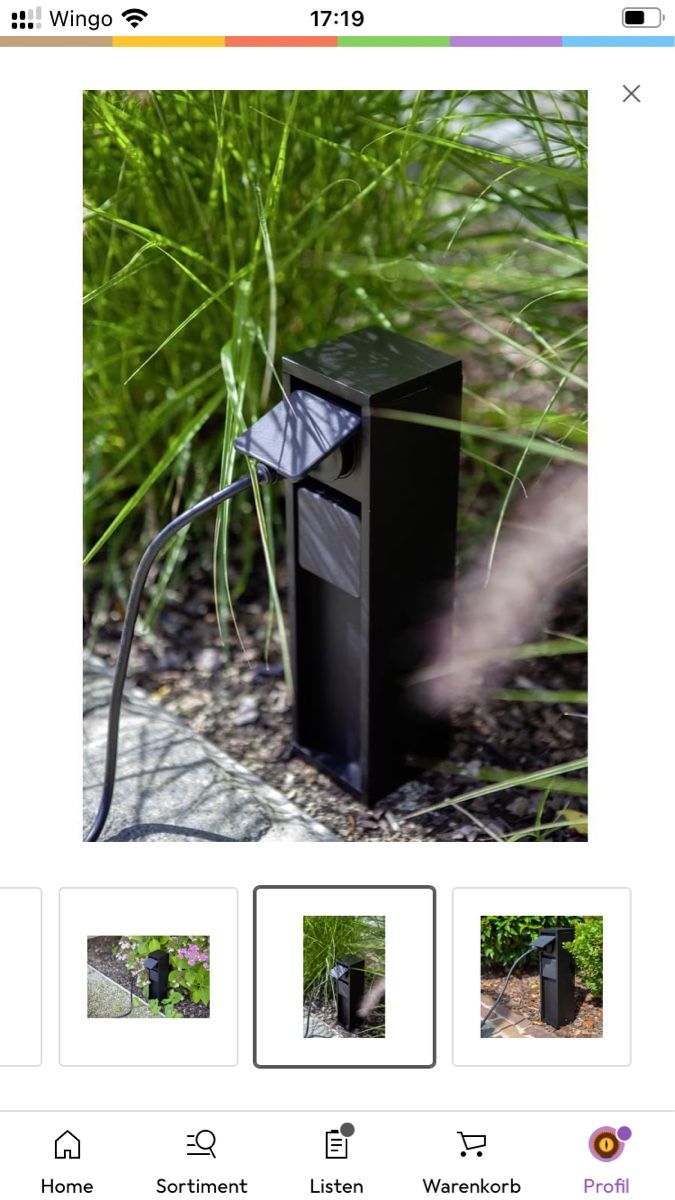 Spine: Lutec Gartensteckdosen (Neu) – Nuovo e nell'imballaggio originale da Luzern venduto da Fasel 4