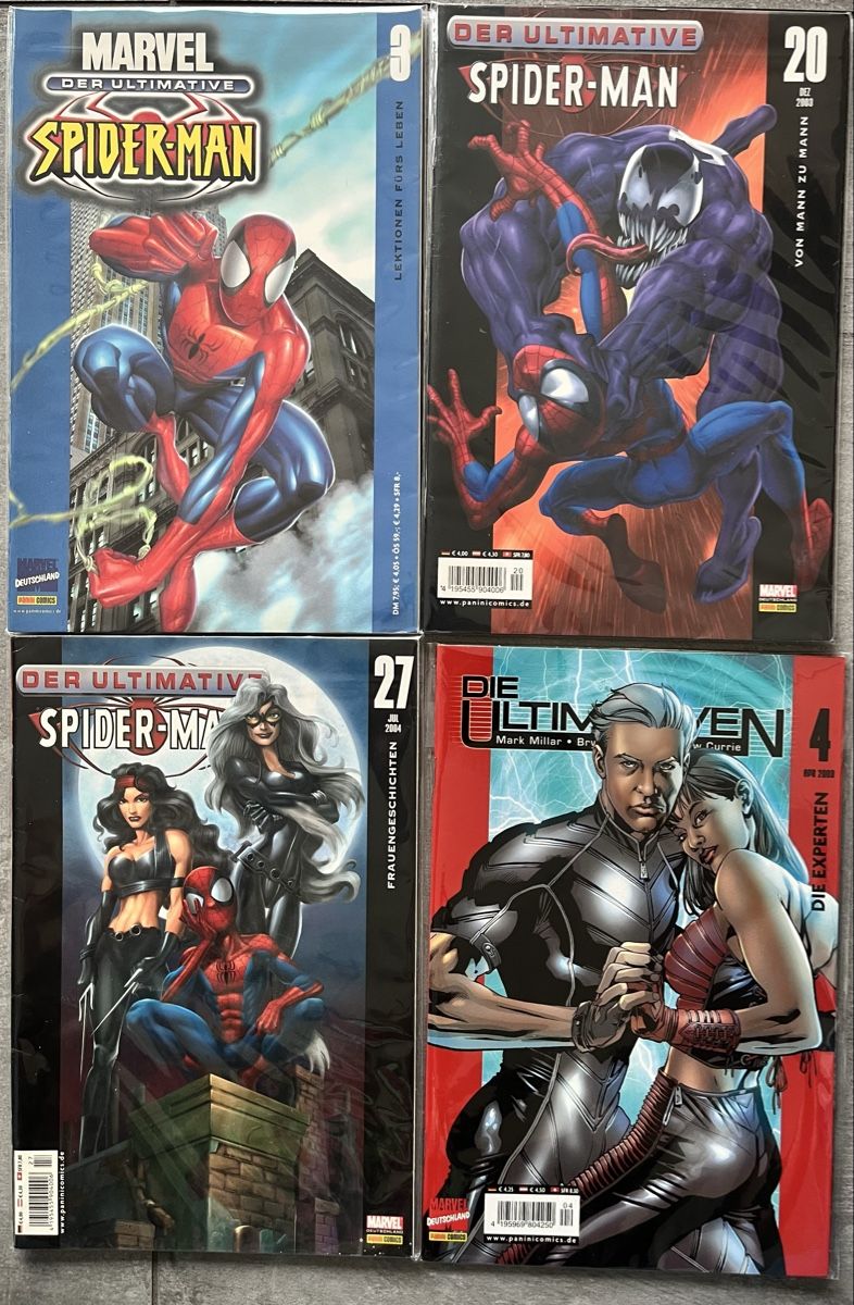 Fumetti: 4xUltimative Marvel Comics – Usato da Densbüren venduto da lana79