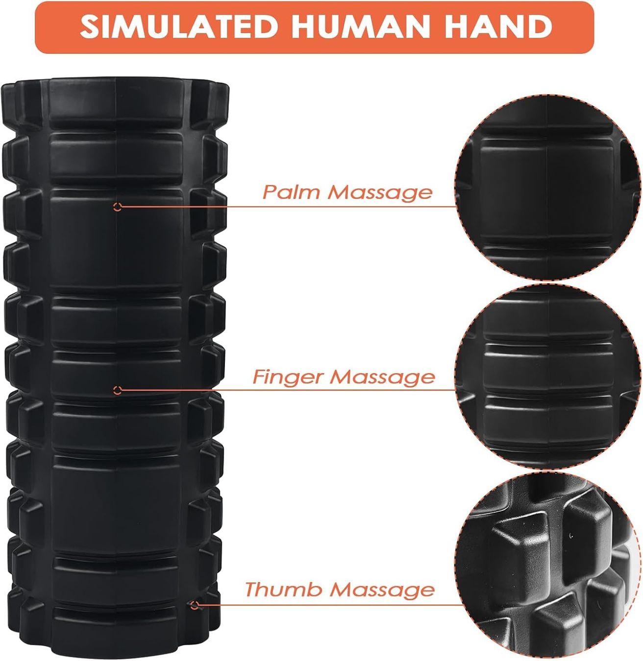 Dispositivi per massaggi: Faszienrolle Foam-Roller 33cm – Nuovo e nell'imballaggio originale da Geneve venduto da Titi2008 4