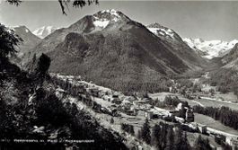 Pontresina m. Palü u.  Roseggruppe