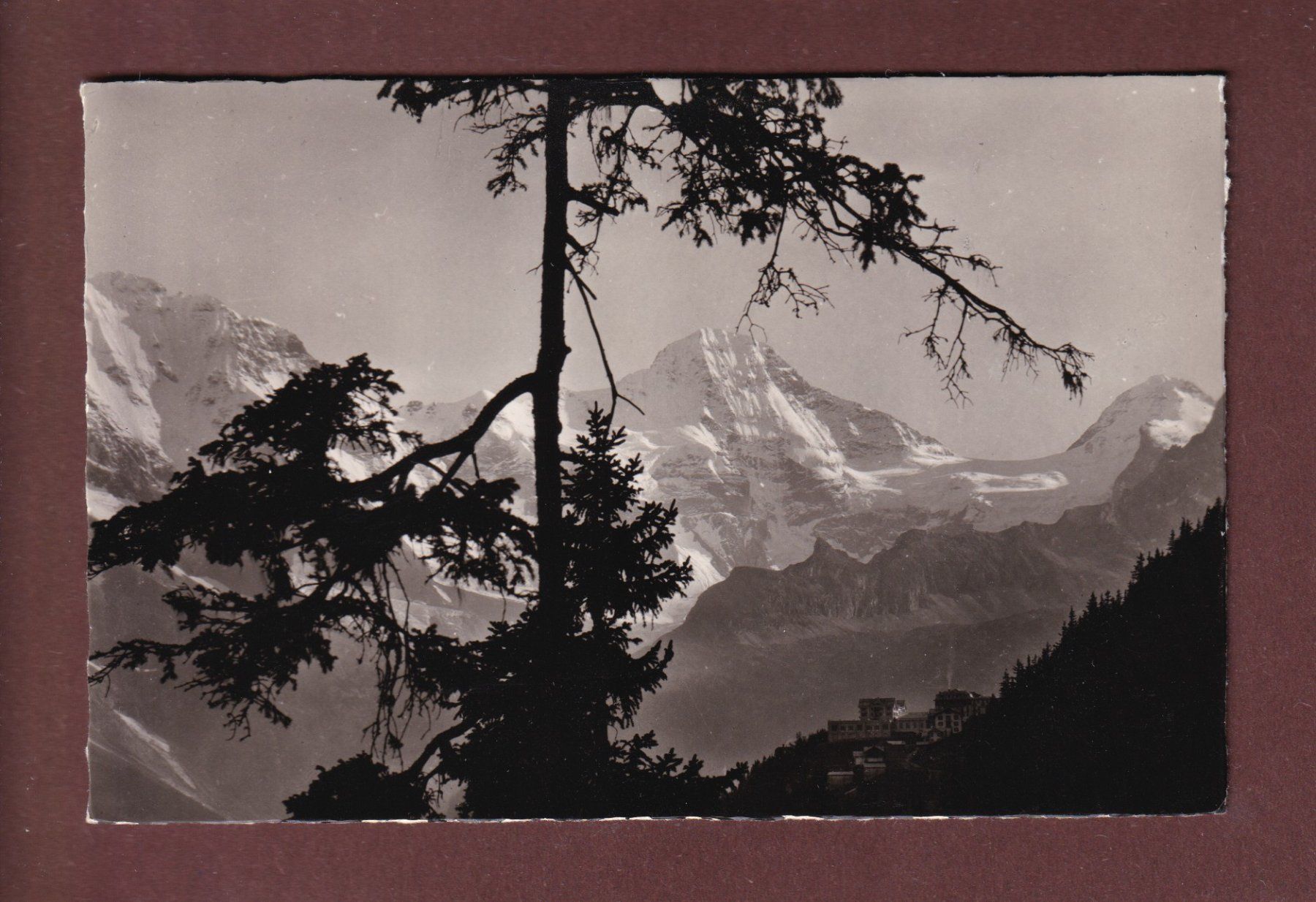Cartoline postali: MÜRREN - Breithorn - 1938 – Usato da Pully venduto da nicecards-shop