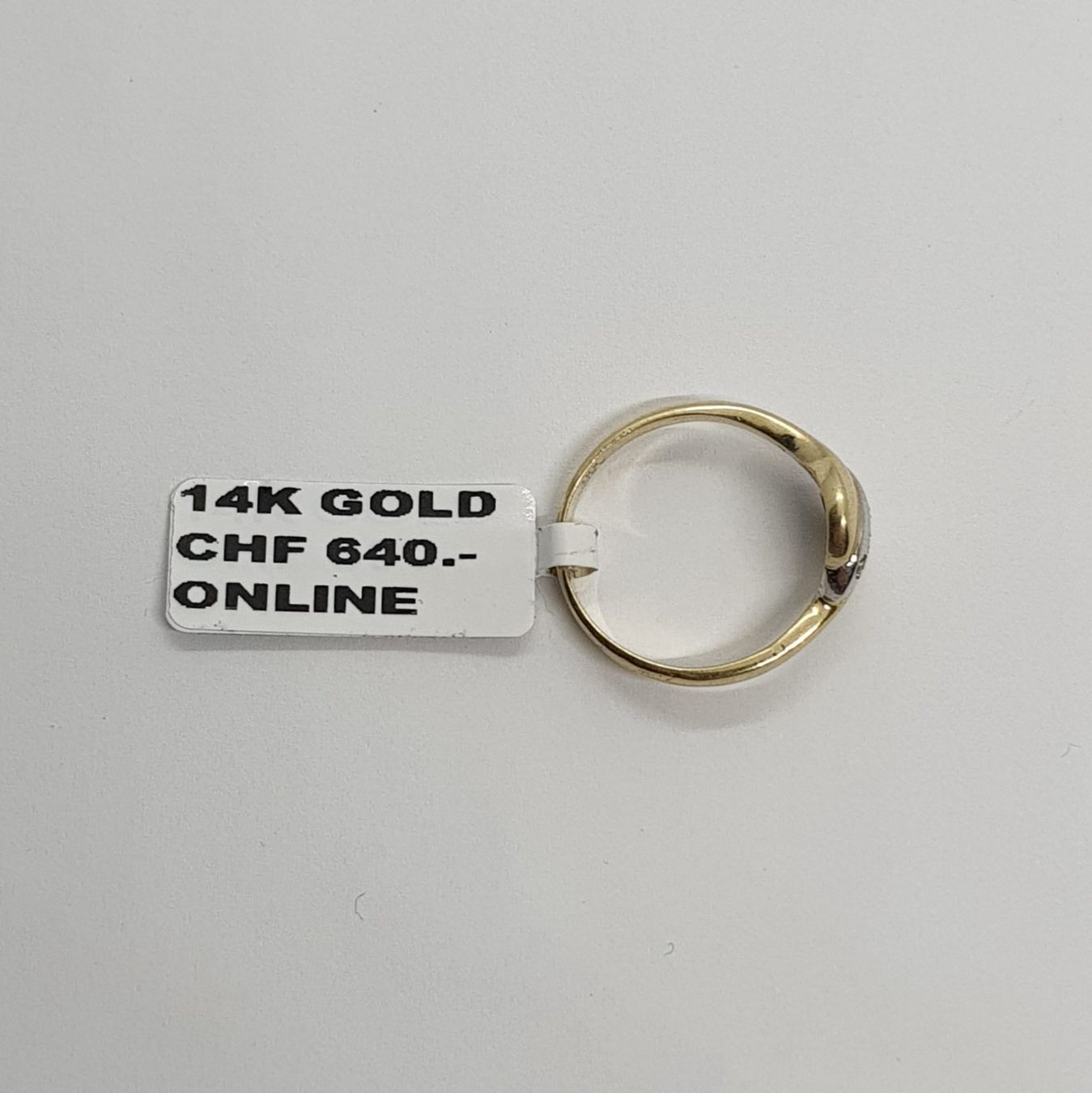 Anelli: Echt 14K Gold Ring – Usato da Luzern venduto da Luzern-Goldhaus 1