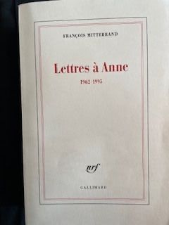 Bücher: Lettres à Anne 1962-1995 – Gebraucht aus Zürich von bri_pt8h