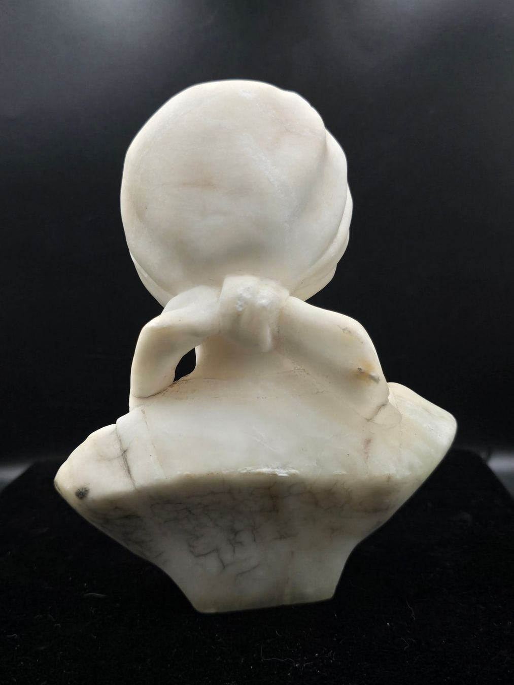 Statuette: Alabaster Büste Frau weiss – Usato da Rorschacherberg venduto da snOOpydOg11 5