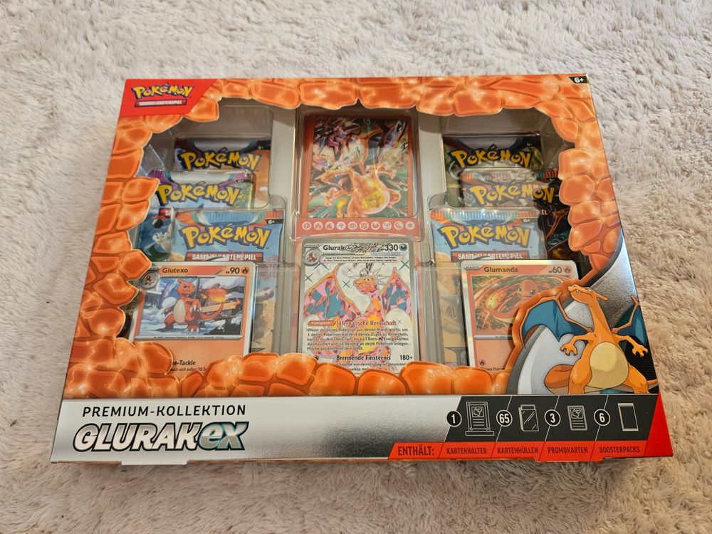 Pokémon TCG - Glurak Ex Premium Kollektion DE | Kaufen Auf Ricardo