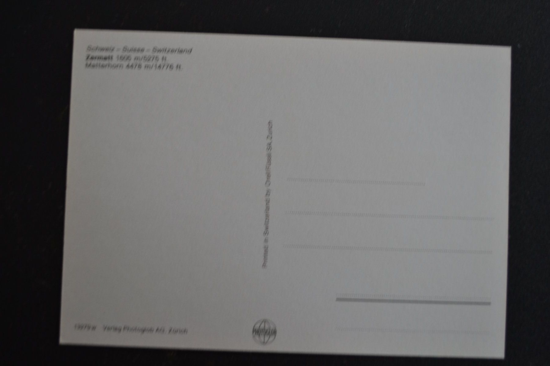 Cartoline postali: AK Zermatt – Usato da Beinwil am See venduto da kajak55 1