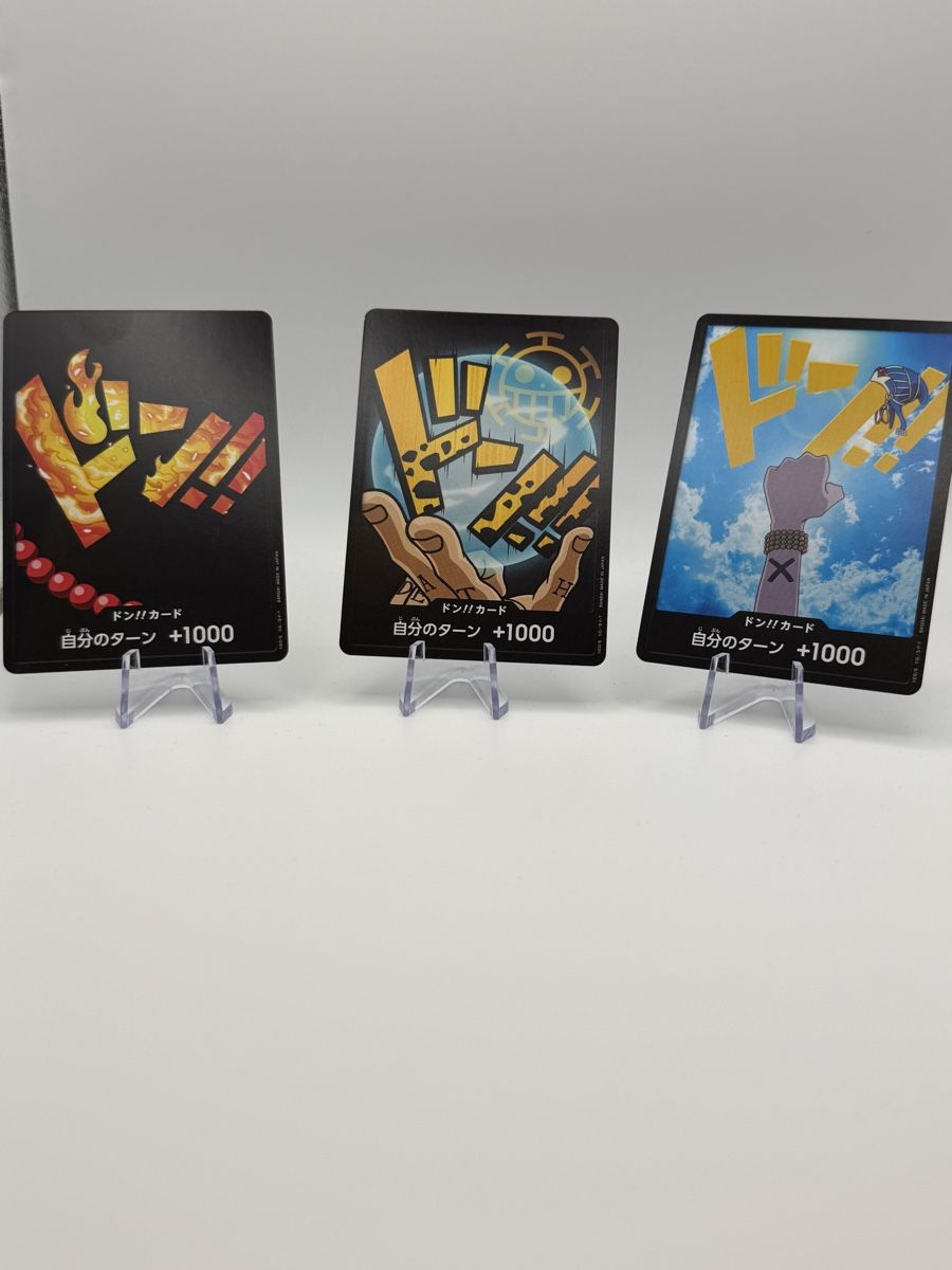 Bandai Sammelbilder & Trading cards: One Piece Don!! Karten Top Zustand! – Neu (gemäss Beschreibung) aus Boswil von Maresun