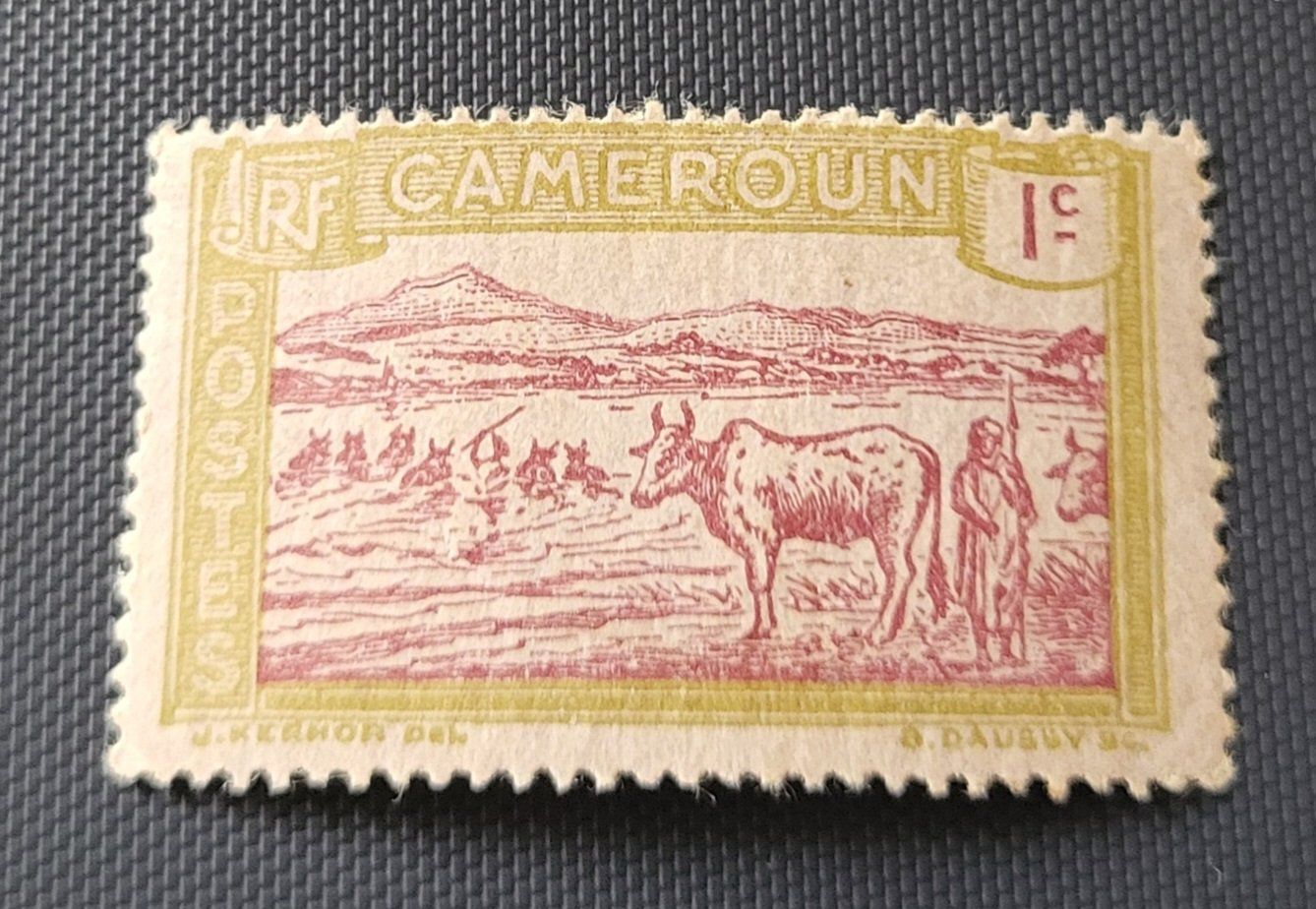 Alle Briefmarken: Kamerun 1925 briefmarke – Gebraucht aus St Gallen von Stampsalshobby