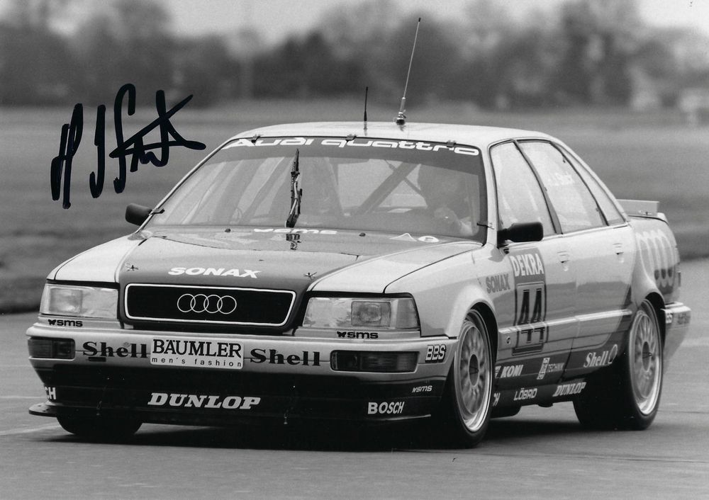 Pressefoto Hans-Joachim Stuck, DTM-Meister | Kaufen auf Ricardo