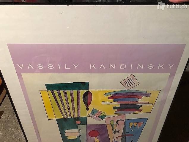 Foto & Immagini: Wassily Kandinsky Framed Picture – Usato da Zürich venduto da lenchen5 1