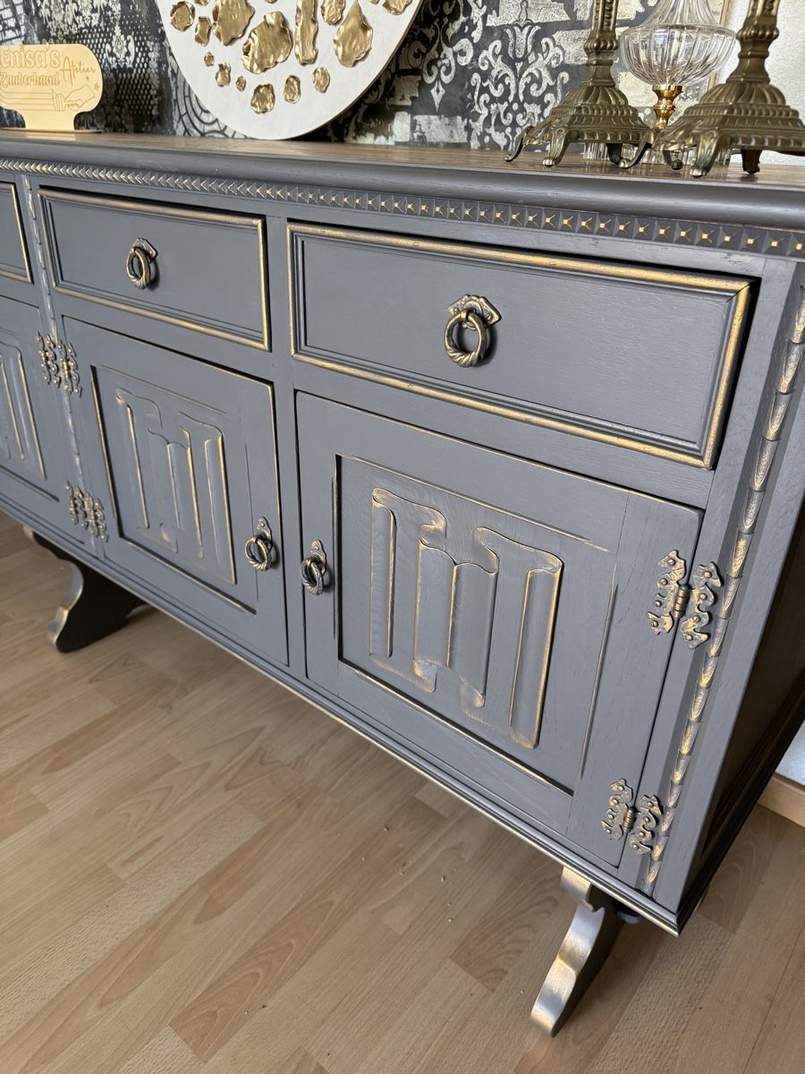 Cassettiere: Sideboard/ Kommode Massivholz Unikat – Nuovo (secondo la descrizione) da Sisseln AG venduto da ibr_c5wj 3
