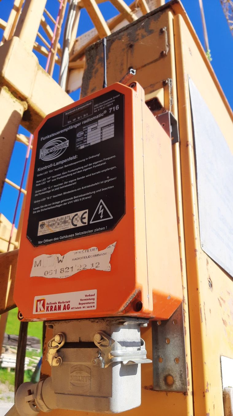 Liebherr Gru: Baukran Turmdrehkran LIEBHERR 33K – Usato da Arni BE venduto da Geko-tec 2
