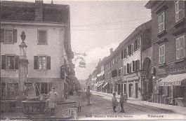 VILLENEUVE, la grand rue