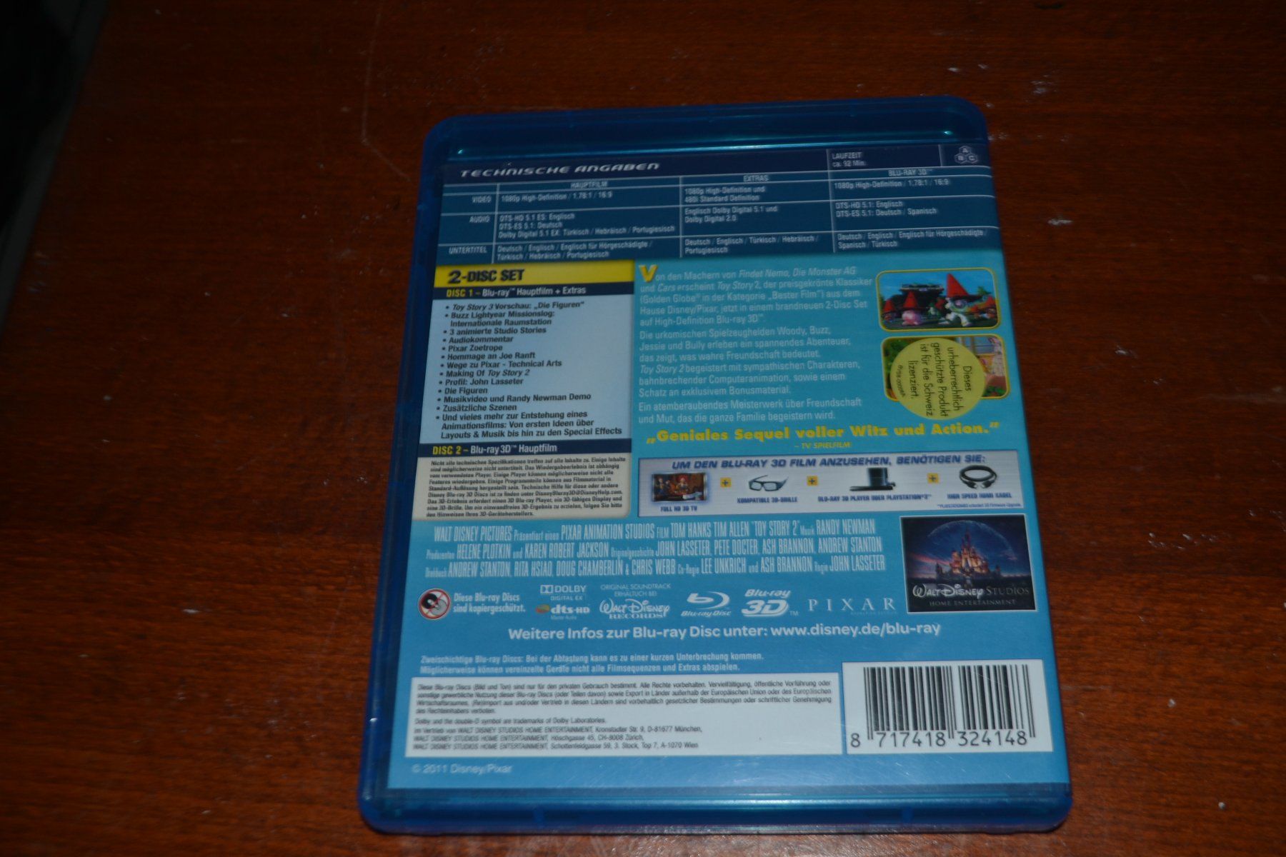Tutti i DVDs: Toy Story 2 in 2D/3D – Usato da Laupen ZH venduto da chefdom 1