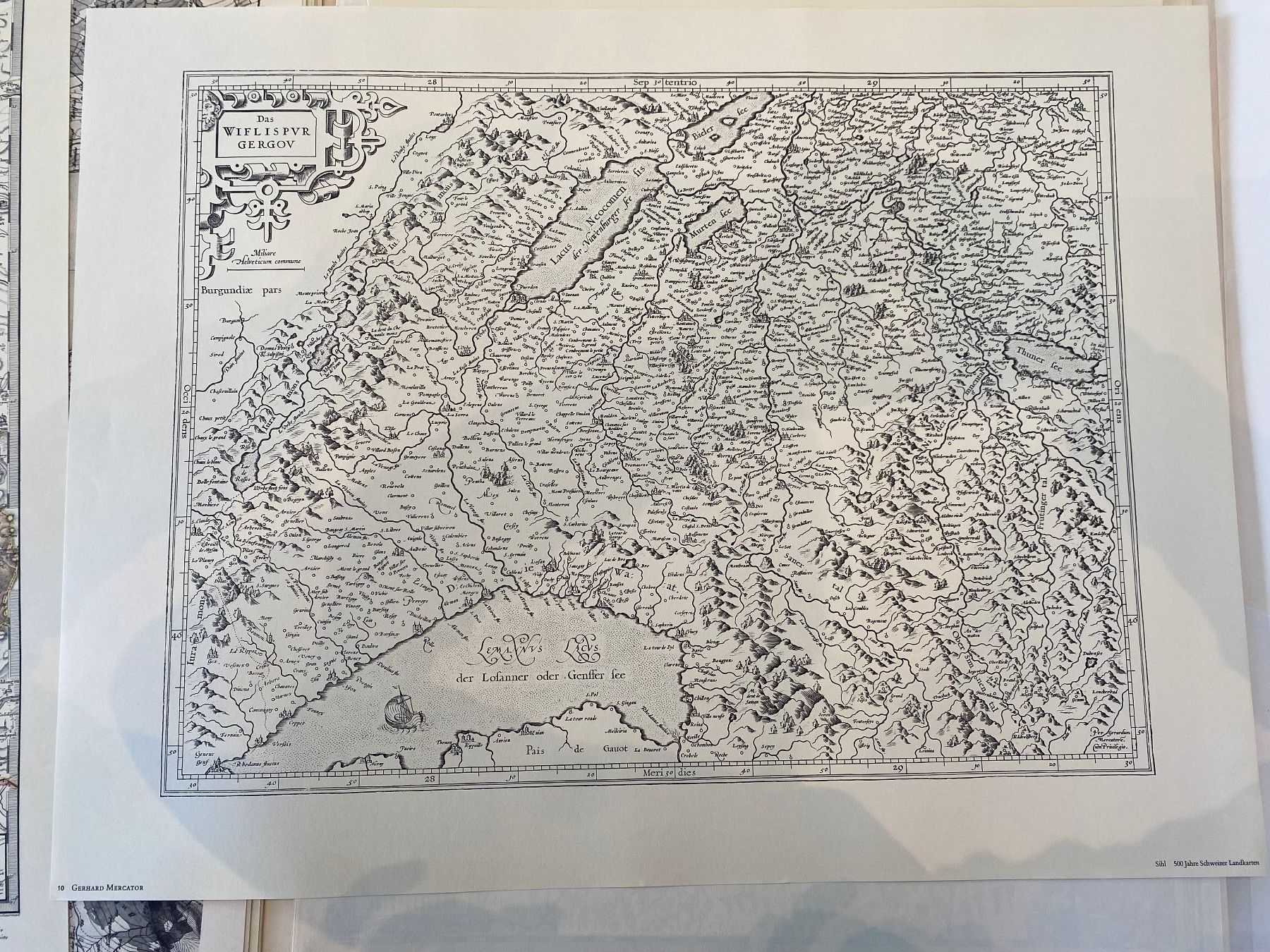 Cartine & Atlanti: 500 Jahre Schweizer Landkarten – Usato da Zürich venduto da fritzfranzantoni 5