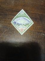 Timbre Monaco 0.01 Wembley Stadium Football 1963 rare!