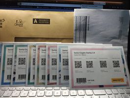 SCHWEIZ – SWISS CRYPTO STAMP 2.0 – KOMPLETTES SET 1–10, 2022