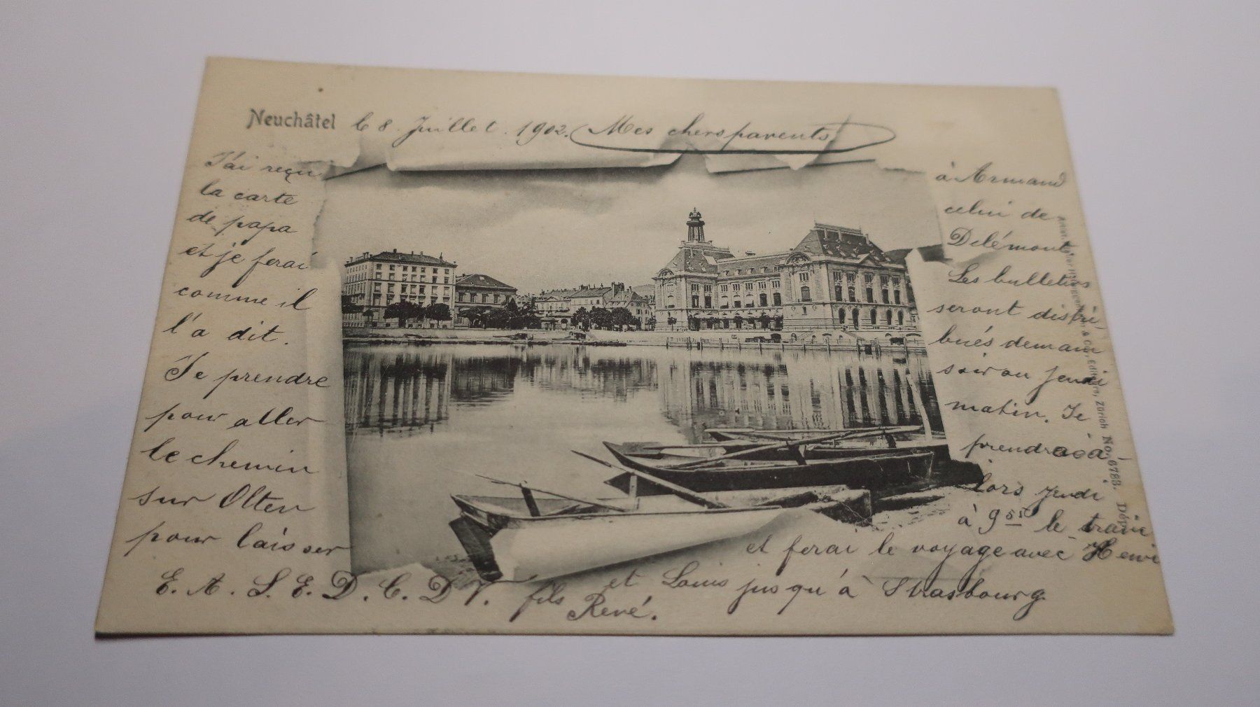 Cartoline postali: Neuchâtel 1902 – Usato da Cormoret venduto da Pascalll2001 1