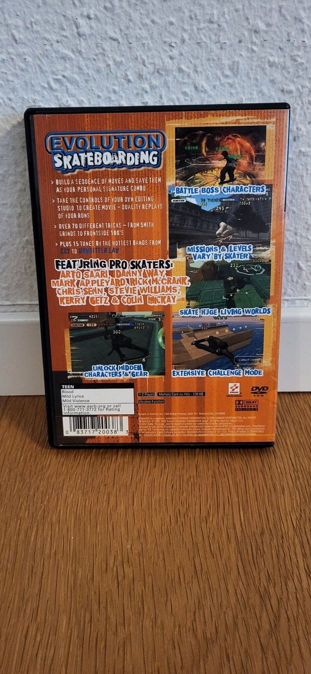 Sony Spiele: PS2 - Evolution Skateboarding – Gebraucht aus Münsingen von DigitaleSpielecke 1