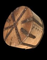 Berner Kornmass 1699 mit 6 Berner Bären - Prägestempel