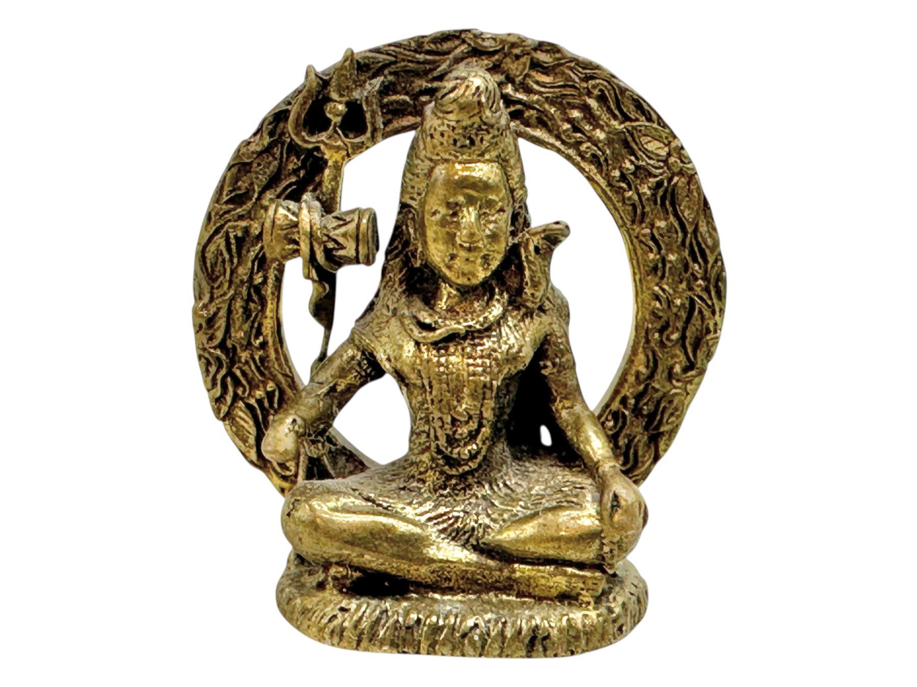 Skulpturen & Statuen: Statuette miniature de Shiva en bronze doré – Gebraucht aus Morges von Auct 9