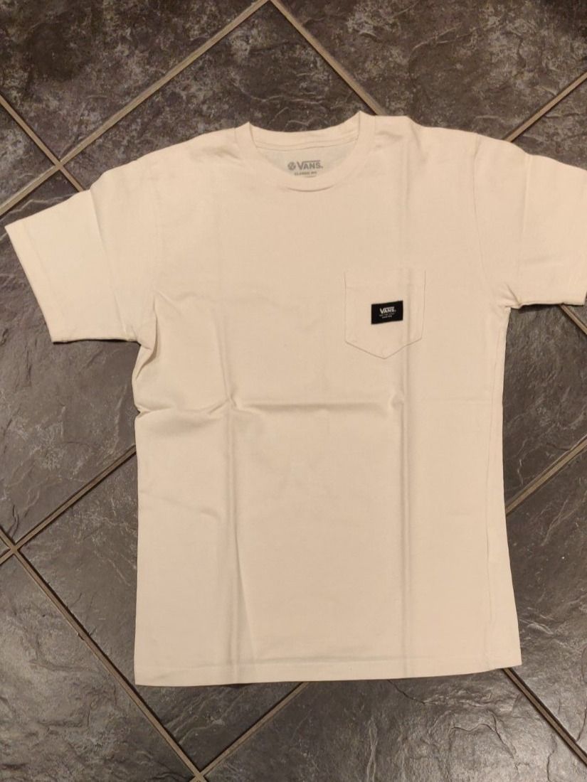 Vans T-shirt: VANS: T-Shirt Classic Fit, small, beige – Usato da Wittenbach venduto da Cgigi