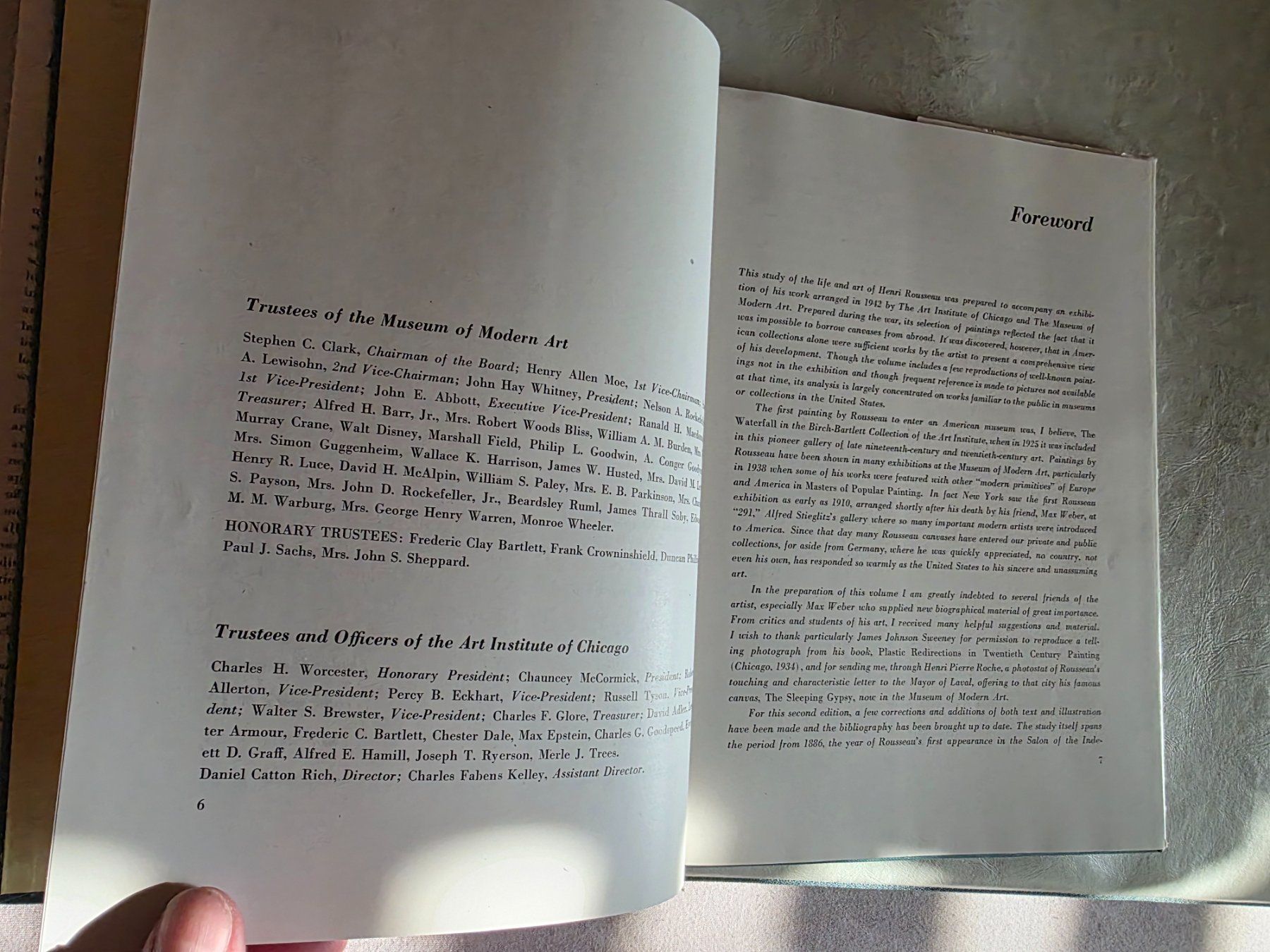 Libri: Henri Rousseau - by Daniel Catton Rich - 1946 – Usato da Walterswil BE venduto da Lonitti 3