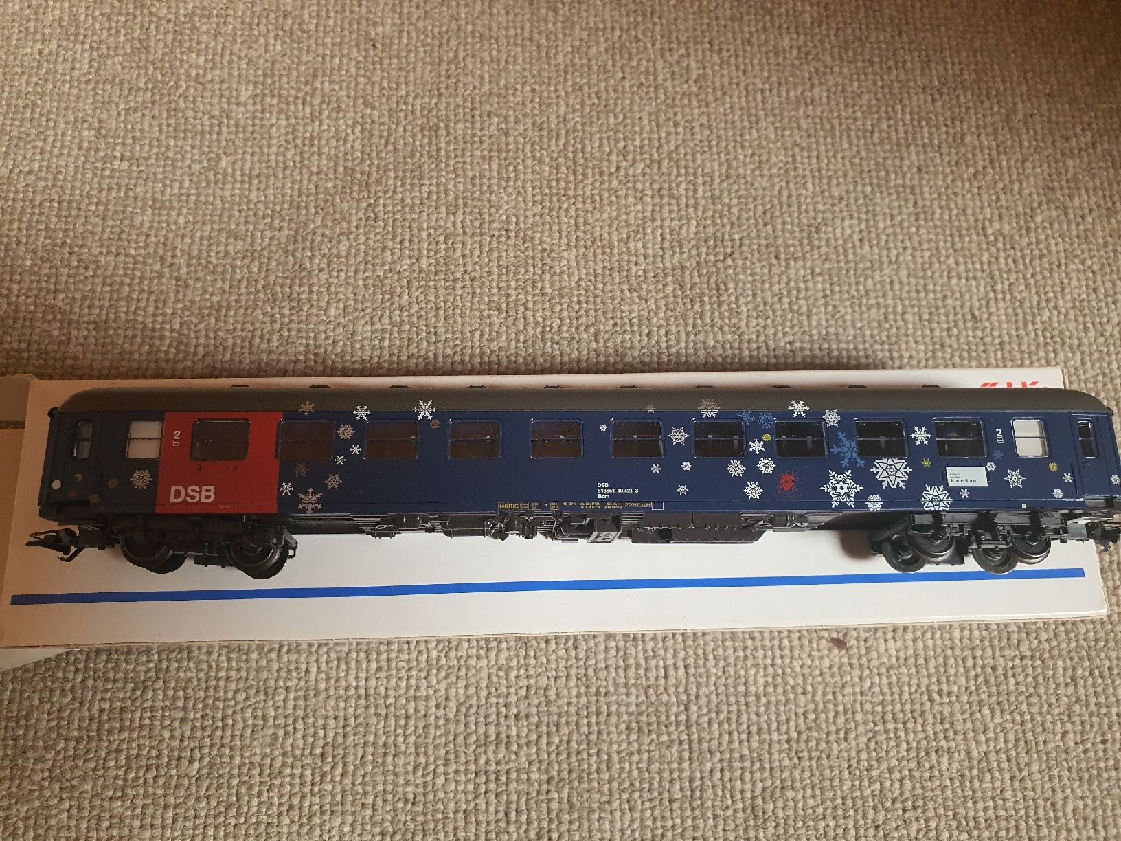 Märklin Modellini di ferrovie: Voiture couchette DSB Märklin – Usato da Lavey-Village venduto da Lofoten93 2