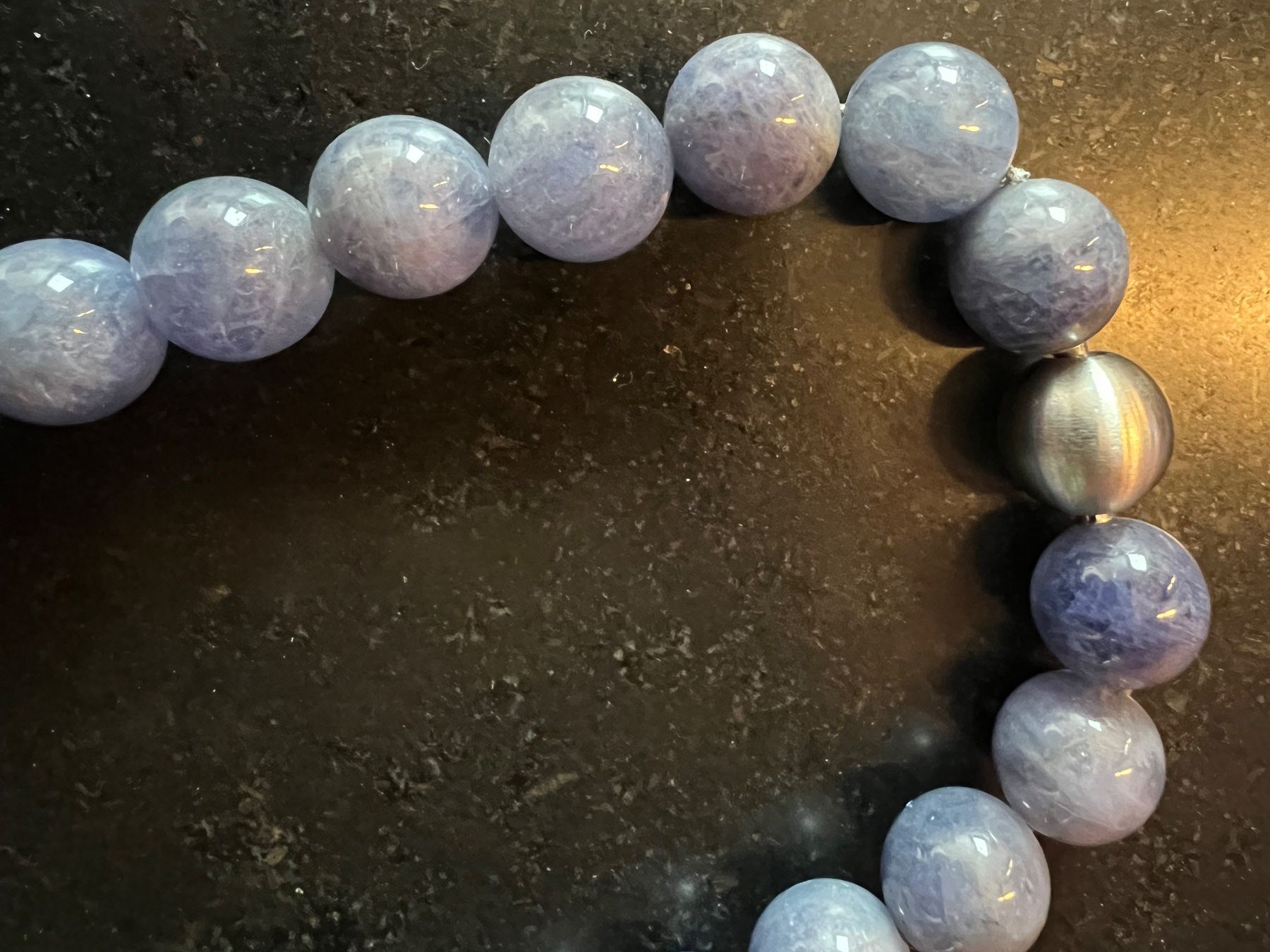 Catenine: Tanzanit Kugelkette – Usato da Remigen venduto da Orlana7 5