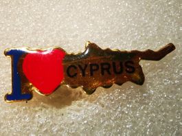 Ansteckpin 13: I Love Cyprus