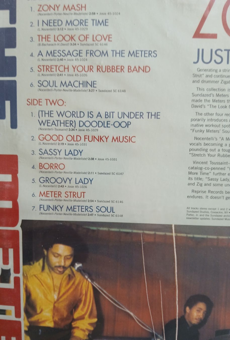 Dischi in vinile: the Meters / zone mash – Nuovo (secondo la descrizione) da Lausanne venduto da Soulbrother 2