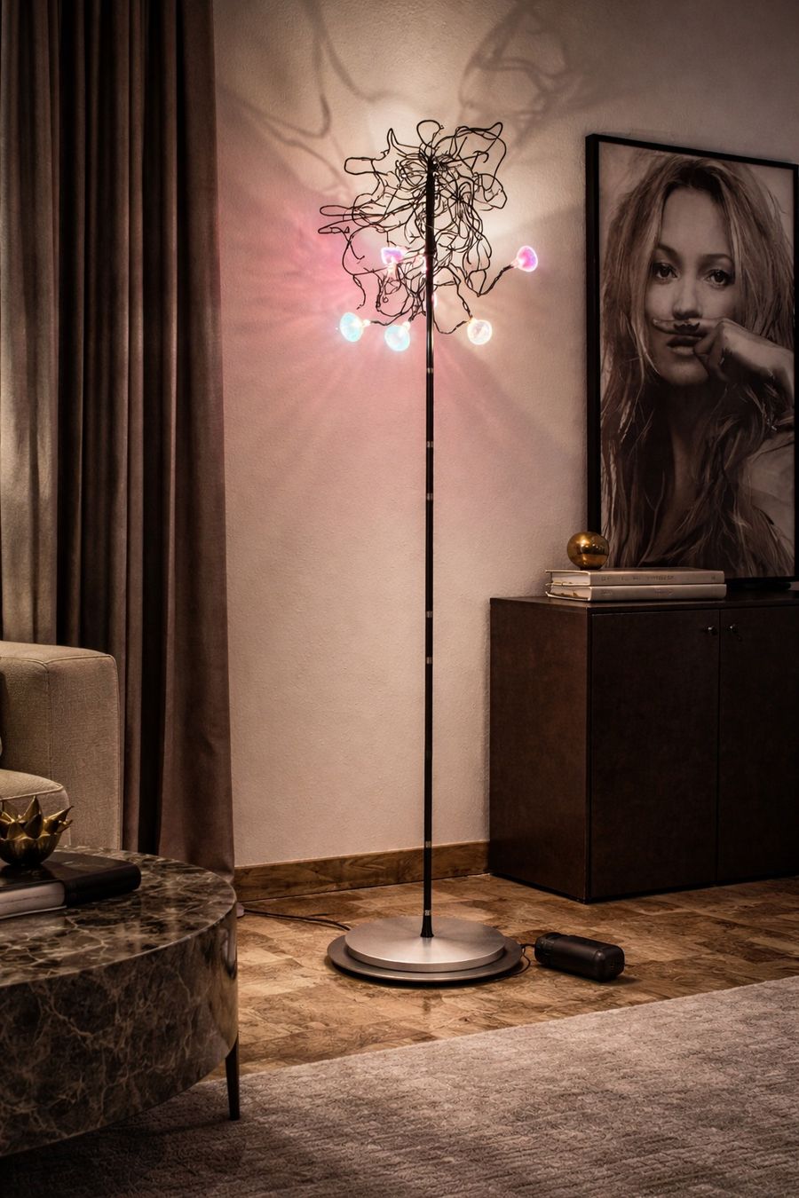 Lampade: Unique Designer Floor Lamp by A.D.M Markus Rufer, Cool! – Nuovo (secondo la descrizione) da Bülach venduto da mrt_m2tm