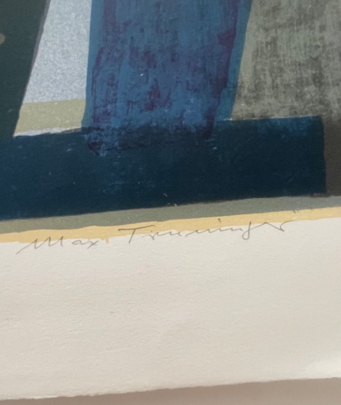 Grafica & Litografie: Max Truninger  Lithographie signiert nummeriert – Usato da Gersau venduto da grafik-kunst 4