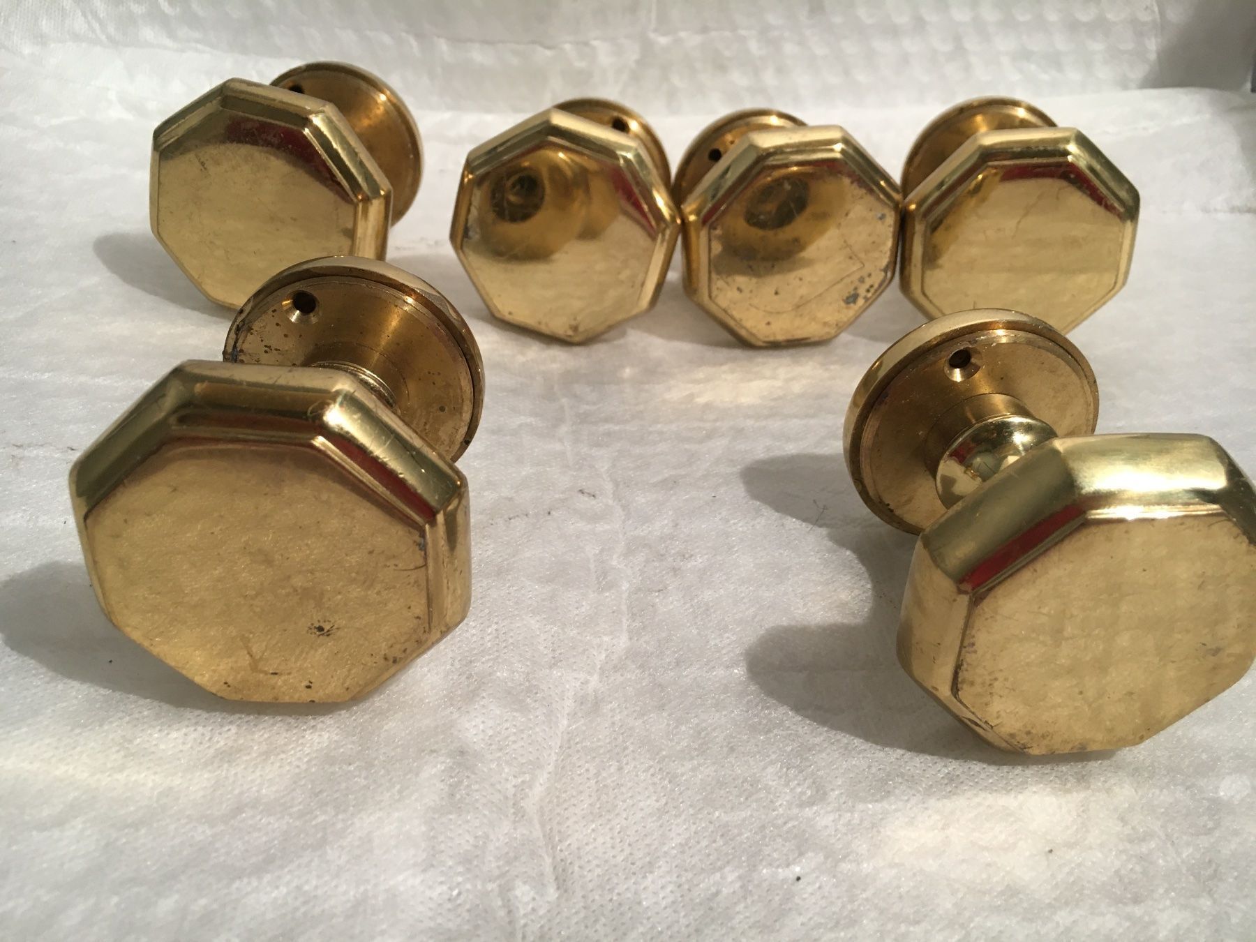 Ferramenta: Bouton massif octogonal pour porte – Usato da Vernier venduto da Nacarate 2