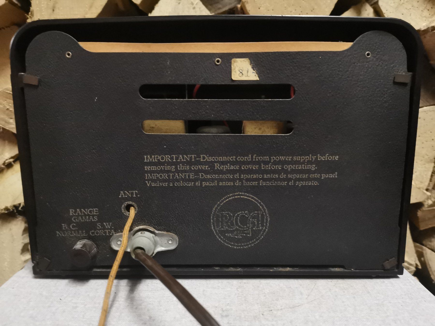 Radios: RCA Radio ca. 1930-1950 – Gebraucht aus Winterthur von Benz420 2