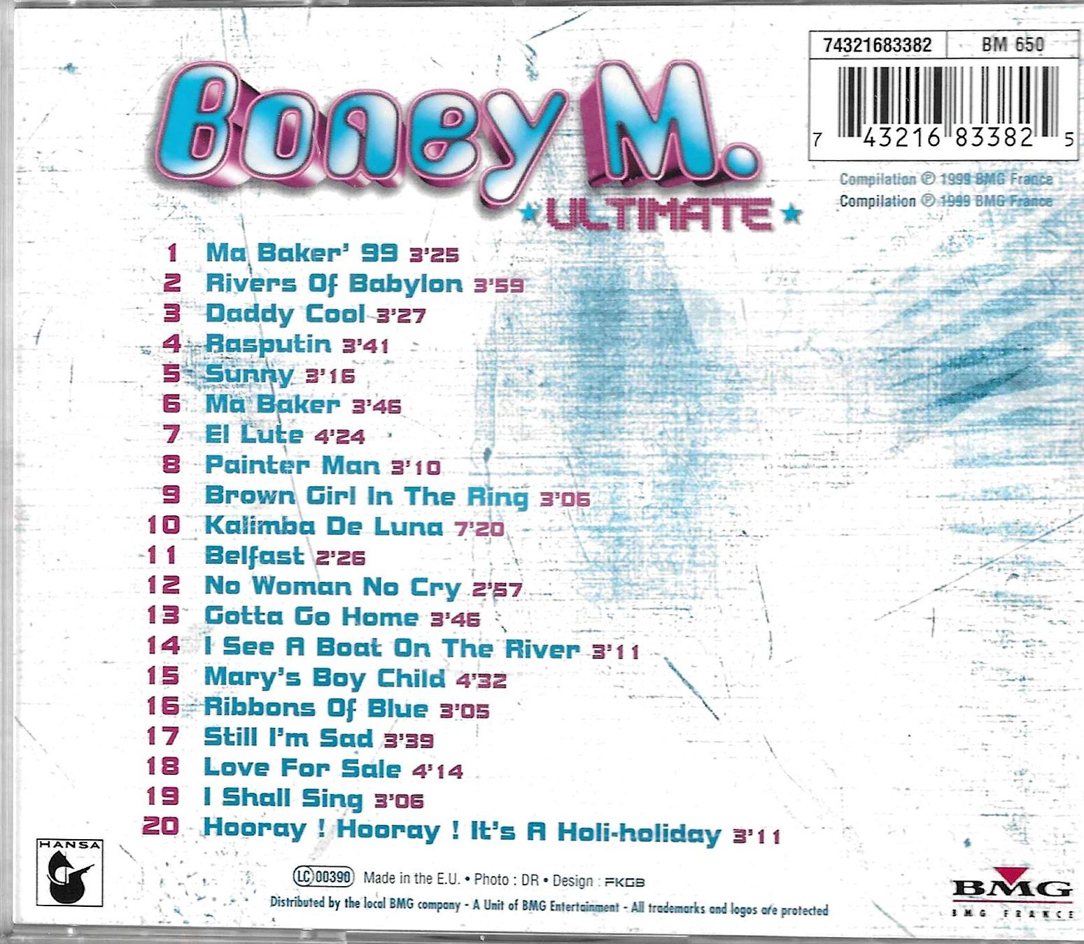 CDs: Boney M - Ultimate – Gebraucht aus Savagnier von Ne2065 1
