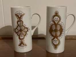 2 vintage Espressotassen Schmid Porzellan