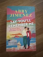 Abby Jimenez - Say You'll Remember Me, Roman, Top!
