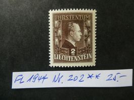 FL 1944 Nr. 202 postfrisch