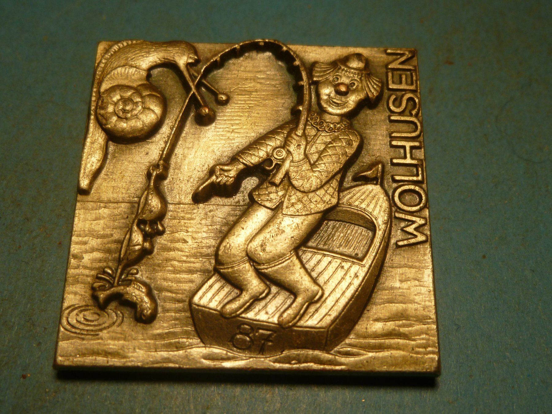 Placchette & Badge: WOLHUSEN  1987 SILBER – Usato da Ried (Muotathal) venduto da Mandarin02