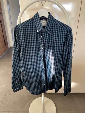 Hemd von Next blau kariert