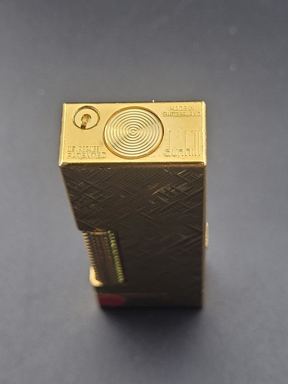 Dunhill Accendini: Dunhill Rollagas Bodenkappe Verschlussdeckel Gold – Nuovo (secondo la descrizione) da Emmenbrücke venduto da Feuerzeugservice 1