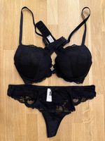 BH & Slip (Tanga) mit Spitze, Grösse 85B, neuwertig