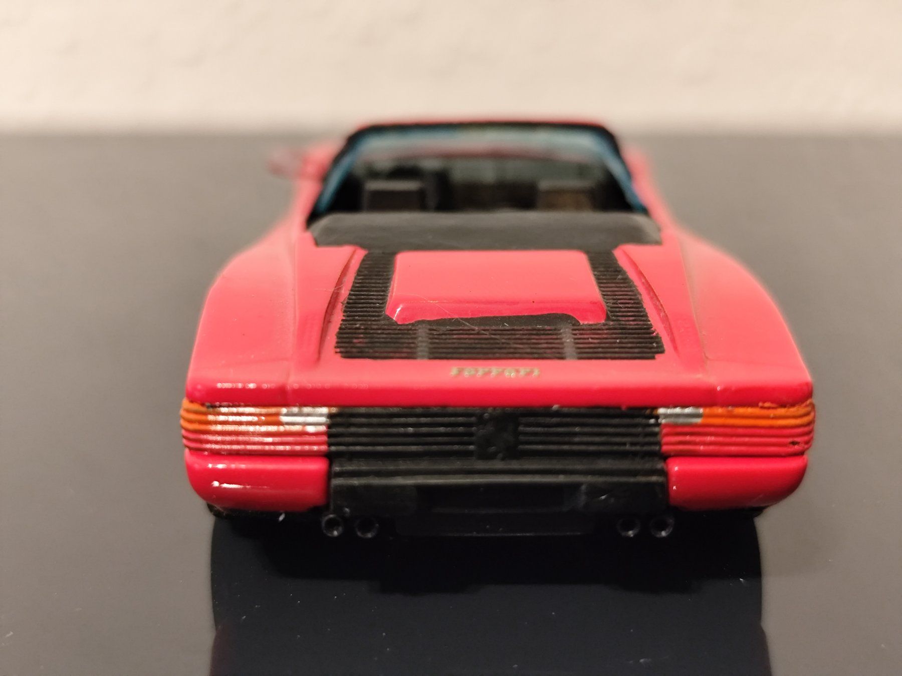 Bburago Modellautos: Ferrari / Testarossa Cabriolet / Rot / 1985 / Bburago / OVP – Neu und originalverpackt aus Thayngen von schnaepplisuecher 3