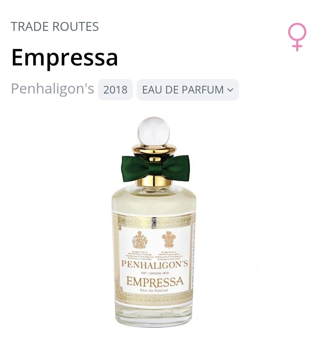 Penhaligon's Profumi & Eau de Toilette: 2 ml EMPRESSA PENHALIGON'S ABFÜLLUNG – Nuovo (secondo la descrizione) da St. Gallen venduto da CaliSunshine 1