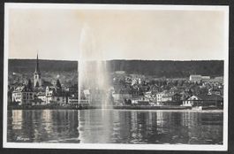 Horgen Gesamtansicht vom See aus