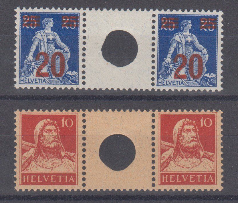 Alle Briefmarken: Pont n°S8 + S17 neuf** – Gebraucht aus Boécourt von Denteles66
