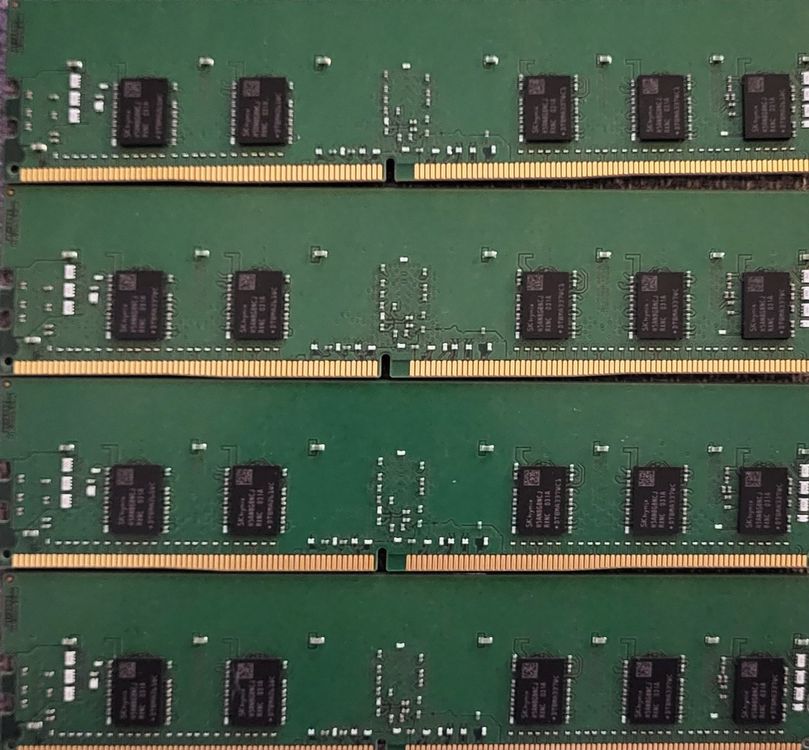 4x SK Hynix 8GB RAM PC4-3200AA 1Rx8 Speicher 32GB Set (Neu (gemäss ...