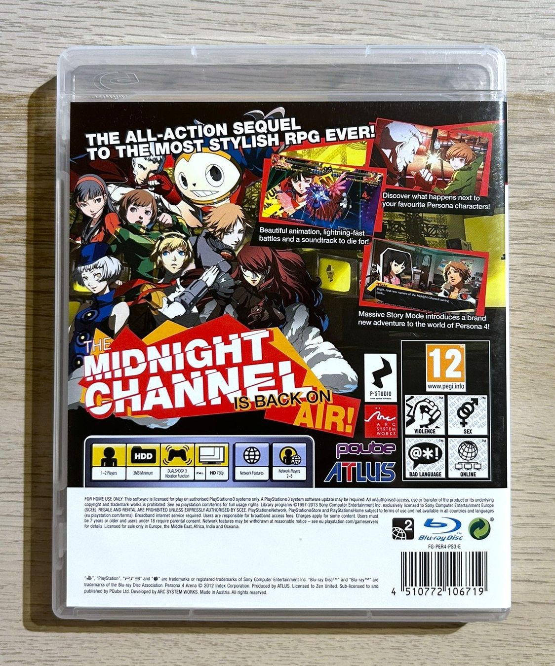 Sony Giochi: Persona 4 Arena PS3 – Usato da St. Gallen venduto da Alpine.Arcade 1