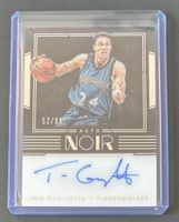 NBA Tom Gugliotta2017-18 Panini Noir Color Autographs /99
